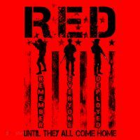 RED Friday Military Until They Come Home American Flag Kids Sweatshirt thumb 2