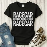 Racecar For Men Gift Mechanic Fast Race Car Racing Funny Women's T-Shirt thumb 3