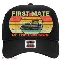 Retro First Mate Pontoon Captain Boat Boating Pontooning Hat thumb 0