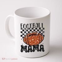 Retro Football Mama Football Coffee Mug thumb 0