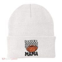 Retro Football Mama Football Beanie thumb 0