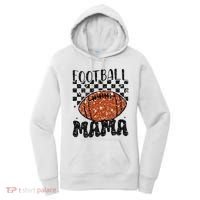 Retro Football Mama Football Women's Hoodie thumb 0