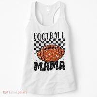 Retro Football Mama Football Women's Tank Top thumb 0