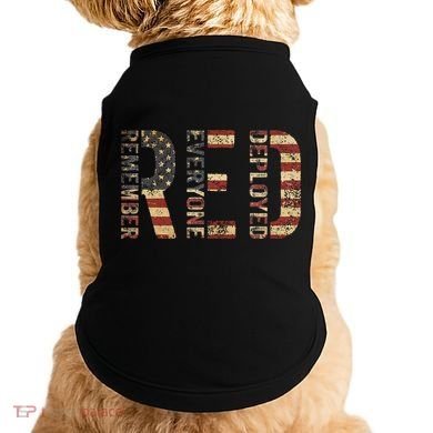 Red Friday Military Support Remember Everyone Deployed Doggie Tank