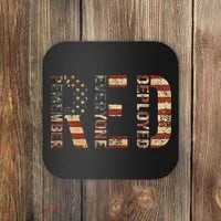 Red Friday Military Support Remember Everyone Deployed Coaster thumb 0
