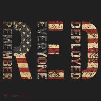 Red Friday Military Support Remember Everyone Deployed Hat thumb 2