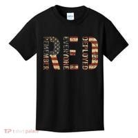 Red Friday Military Support Remember Everyone Deployed Kids T-Shirt thumb 0