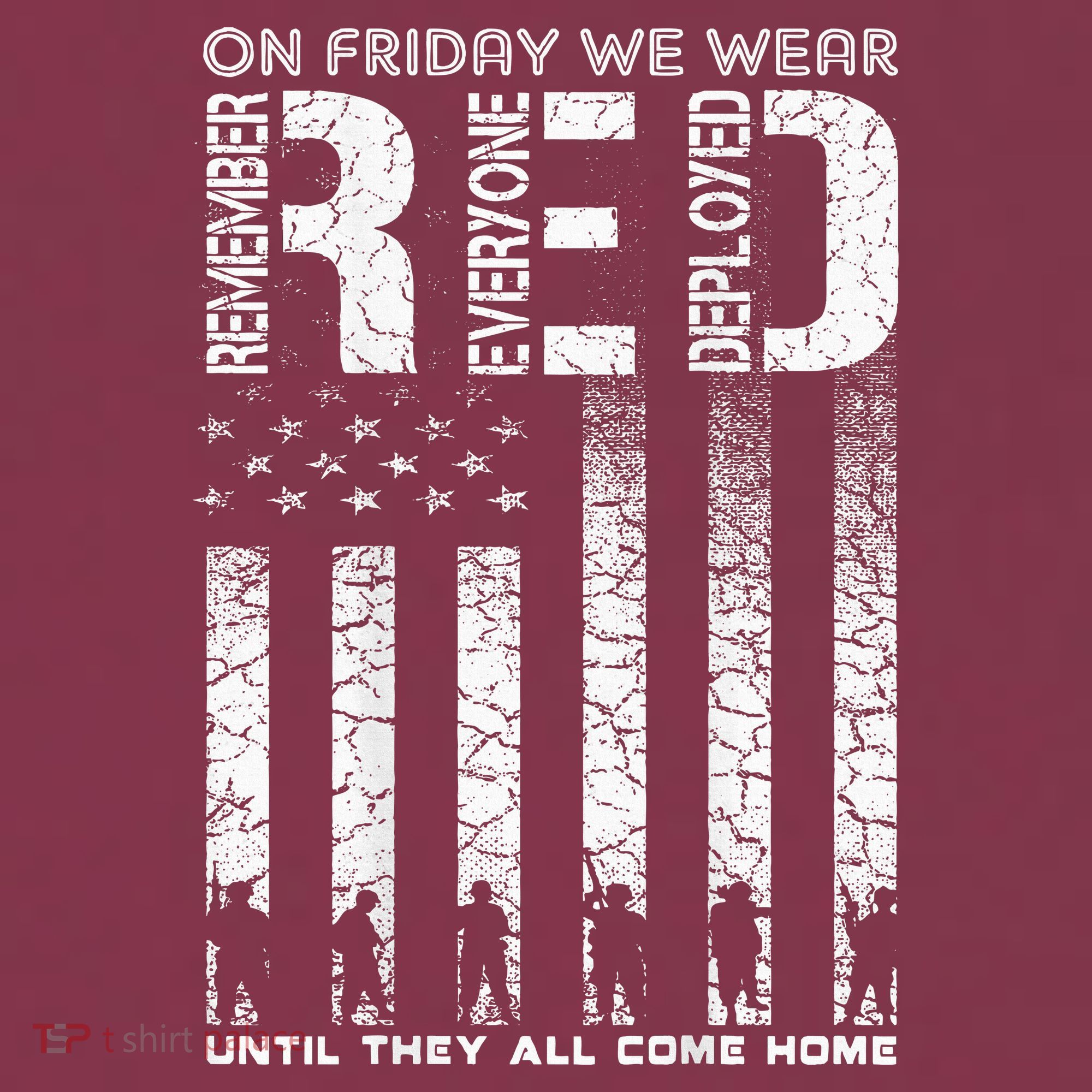 Red Friday Military On Friday We Wear Red Veteran 16oz Travel Tumbler