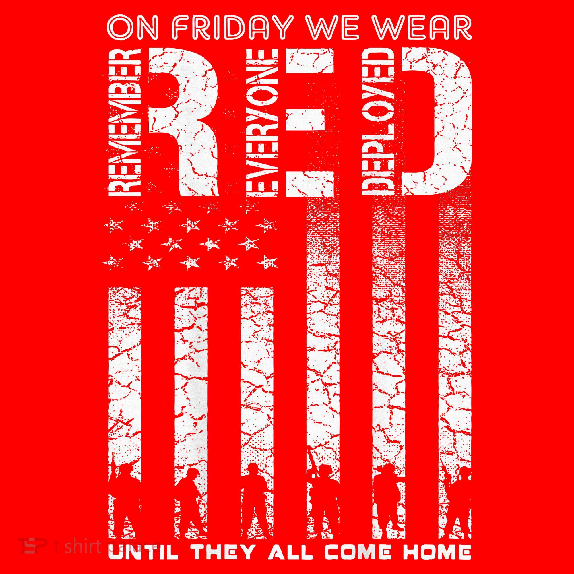 Red Friday Military On Friday We Wear Red Veteran Button