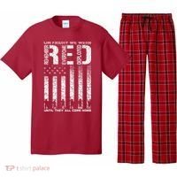 Red Friday Military On Friday We Wear Red Veteran Pajama Set thumb 0