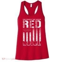 Red Friday Military On Friday We Wear Red Veteran Women's Tank Top thumb 0