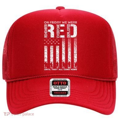 Red Friday Military On Friday We Wear Red Veteran Hat