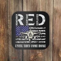 RED Friday Military S Air Force USAF US Flag Veteran Coaster thumb 0