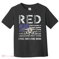 RED Friday Military S Air Force USAF US Flag Veteran Toddler T-Shirt thumb 0