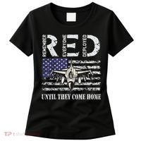 RED Friday Military S Air Force USAF US Flag Veteran Women's T-Shirt thumb 0