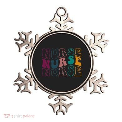 Retro Future Nurse Life For Registered Nurse Nurses Day Ornament