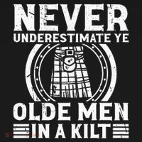 Ren Faire Never Underestimate Ye Olde In A Kilt Sweatshirt thumb 3