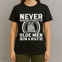 Ren Faire Never Underestimate Ye Olde In A Kilt T-Shirt thumb 4