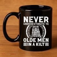 Ren Faire Never Underestimate Ye Olde In A Kilt 11oz C Handle Ceramic Mug thumb 4