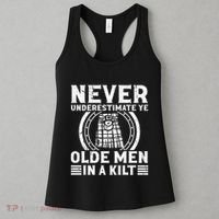 Ren Faire Never Underestimate Ye Olde In A Kilt Women's Tank Top thumb 3