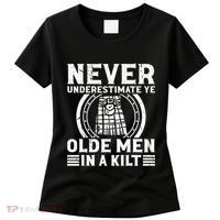 Ren Faire Never Underestimate Ye Olde In A Kilt Women's T-Shirt thumb 0