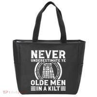 Ren Faire Never Underestimate Ye Olde In A Kilt Tote Bag thumb 0