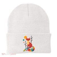 Rainbow Fox Nature Gift Beanie thumb 0