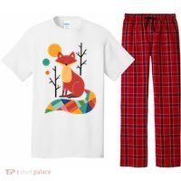Rainbow Fox Nature Gift Pajama Set thumb 0
