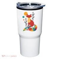 Rainbow Fox Nature Gift Tumbler thumb 0