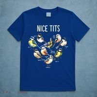 Retro Funny Nice Tits Birds Birdwatcher Bird Watching Humor Gift T-Shirt thumb 5