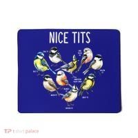 Retro Funny Nice Tits Birds Birdwatcher Bird Watching Humor Gift Mousepad thumb 0