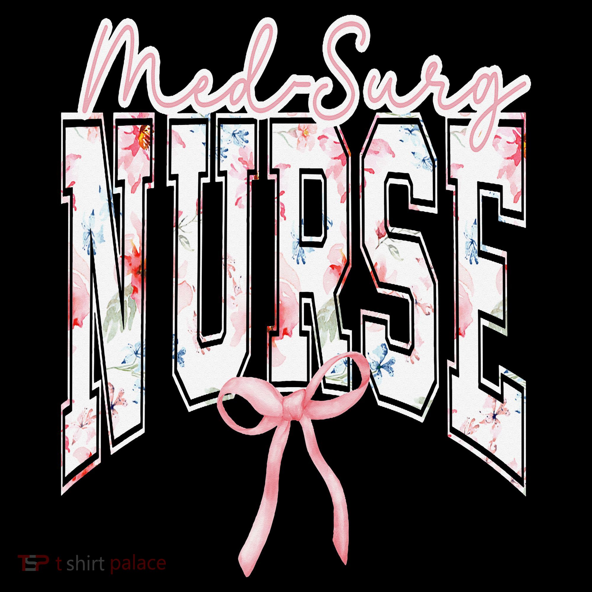Retro Flroal Operating Room Nurse Coquette Bow OR Nursing Coffee Mug