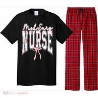 Retro Flroal Operating Room Nurse Coquette Bow OR Nursing Pajama Set thumb 0