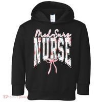 Retro Flroal Operating Room Nurse Coquette Bow OR Nursing Toddler Hoodie thumb 0