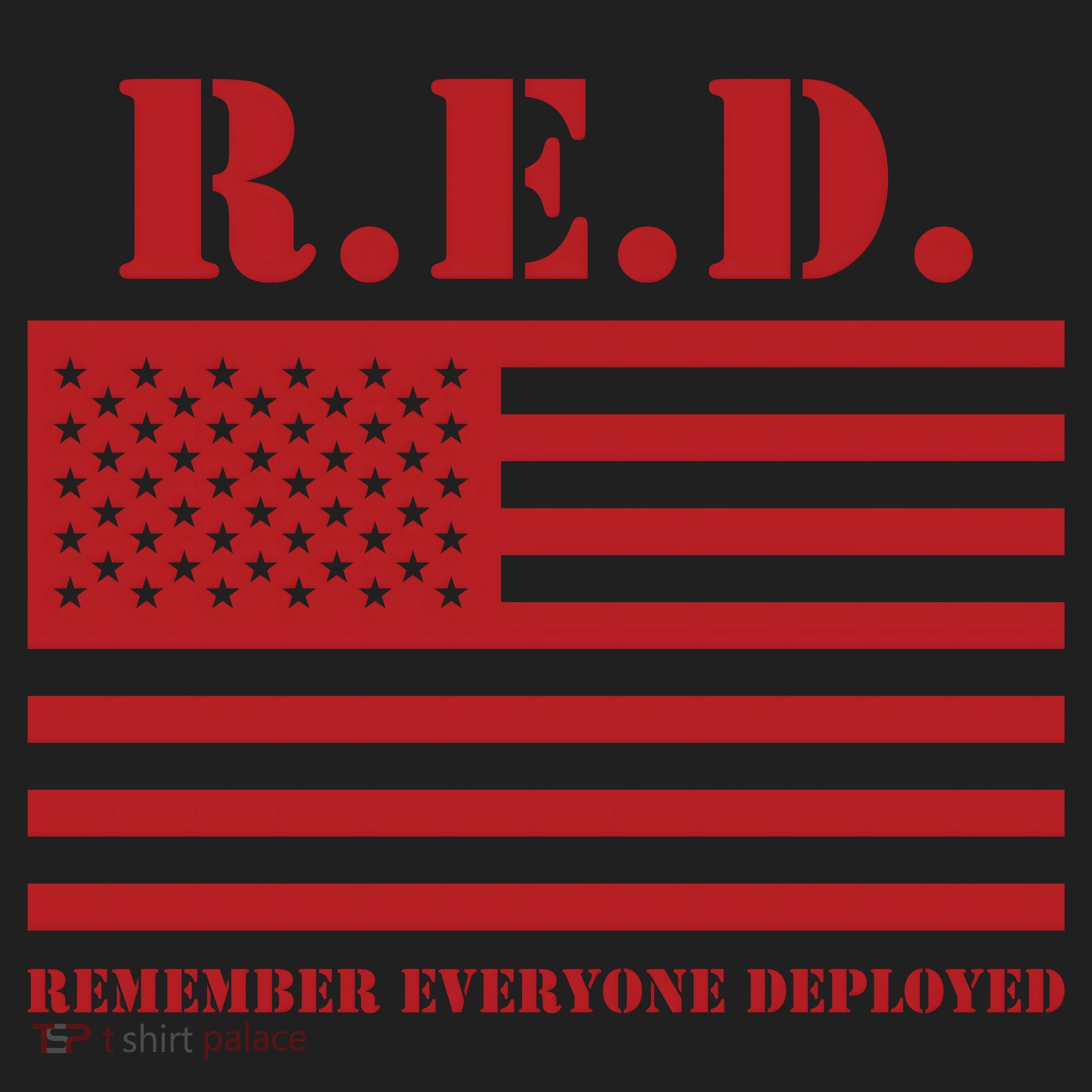 R.E.D. Friday | On Fridays We Wear Red | Remember Everyone Deployed Women's Sweatshirt