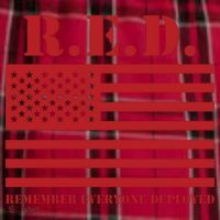 R.E.D. Friday | On Fridays We Wear Red | Remember Everyone Deployed Men's Flannel Plaid Pajama Pants thumb 2
