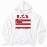 R.E.D. Friday | On Fridays We Wear Red | Remember Everyone Deployed Hoodie thumb 0