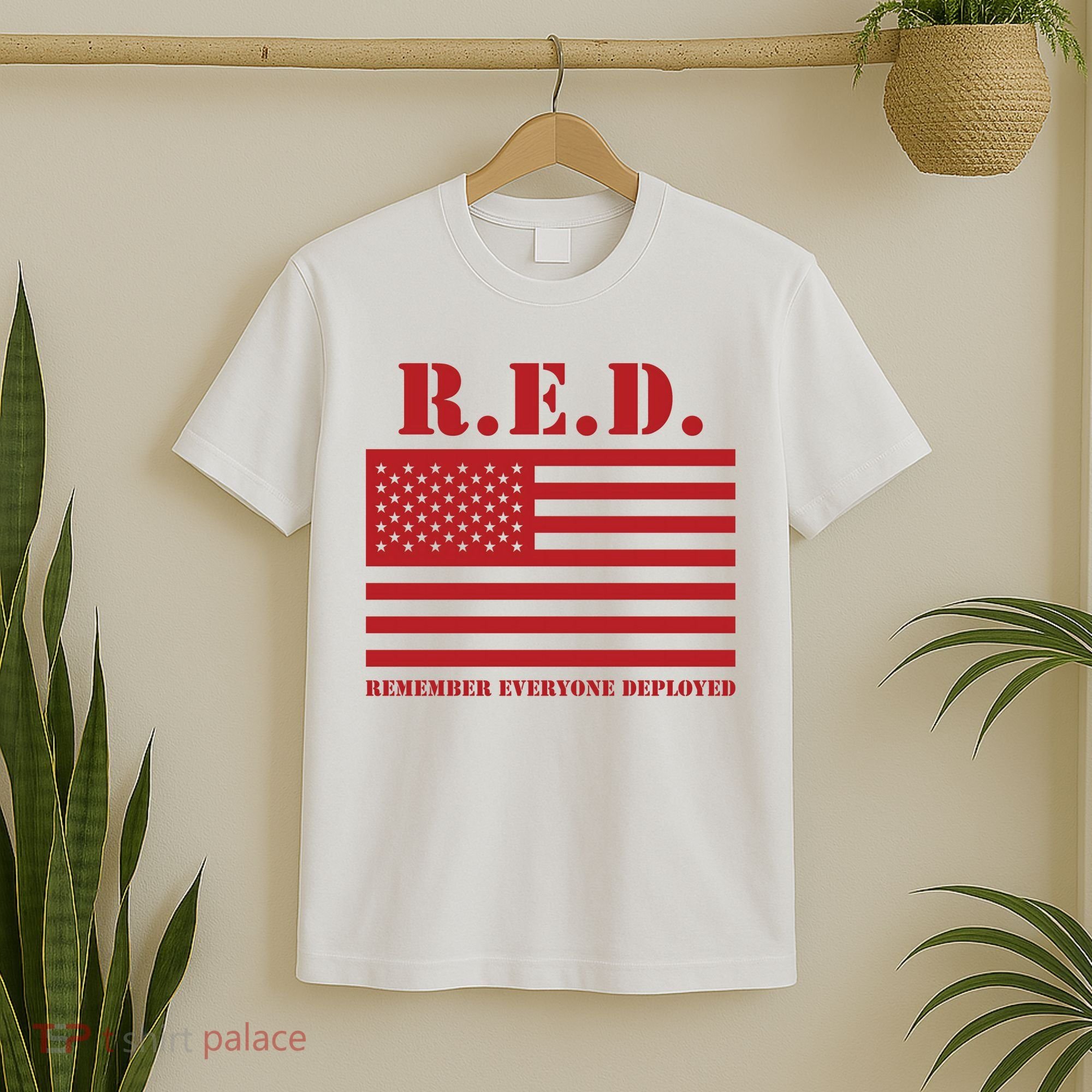 R.E.D. Friday | On Fridays We Wear Red | Remember Everyone Deployed T-Shirt