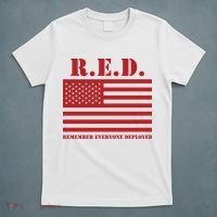 R.E.D. Friday | On Fridays We Wear Red | Remember Everyone Deployed T-Shirt thumb 5