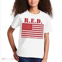 R.E.D. Friday | On Fridays We Wear Red | Remember Everyone Deployed Kids T-Shirt thumb 2