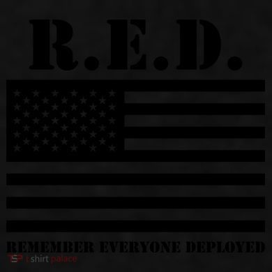 R.E.D. Friday | On Fridays We Wear Red | Remember Everyone Deployed Ladies PosiCharge Tri-Blend Wicking Tank