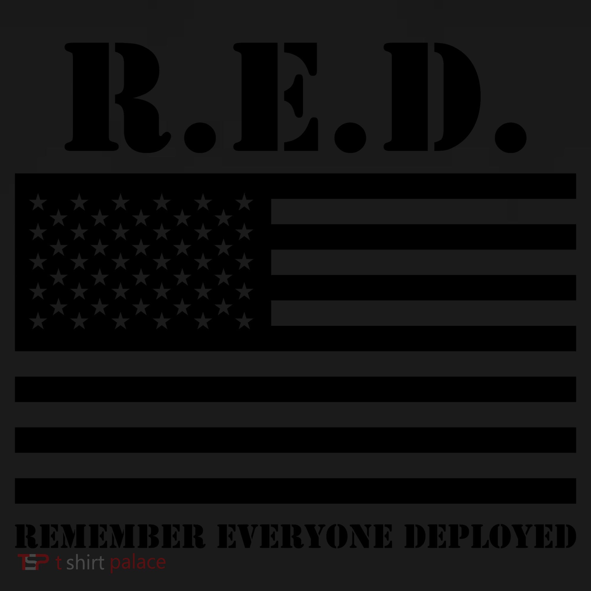 R.E.D. Friday | On Fridays We Wear Red | Remember Everyone Deployed Bucket Hat