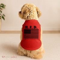 R.E.D. Friday | On Fridays We Wear Red | Remember Everyone Deployed Doggie Tank thumb 2