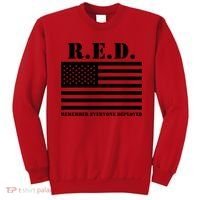 R.E.D. Friday | On Fridays We Wear Red | Remember Everyone Deployed Sweatshirt thumb 0