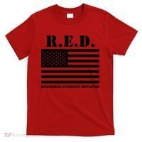 R.E.D. Friday | On Fridays We Wear Red | Remember Everyone Deployed T-Shirt thumb 0