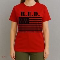 R.E.D. Friday | On Fridays We Wear Red | Remember Everyone Deployed T-Shirt thumb 4