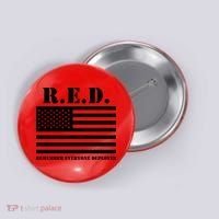 R.E.D. Friday | On Fridays We Wear Red | Remember Everyone Deployed Button thumb 0