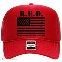 R.E.D. Friday | On Fridays We Wear Red | Remember Everyone Deployed Hat thumb 0