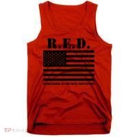 R.E.D. Friday | On Fridays We Wear Red | Remember Everyone Deployed Tank Top thumb 0