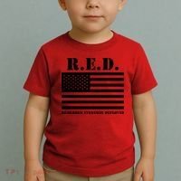 R.E.D. Friday | On Fridays We Wear Red | Remember Everyone Deployed Toddler T-Shirt thumb 2